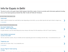 Tablet Screenshot of expatsdelhi.blogspot.com