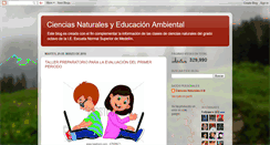 Desktop Screenshot of cienciasnaturales8-b.blogspot.com