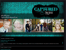 Tablet Screenshot of captured-byjess.blogspot.com