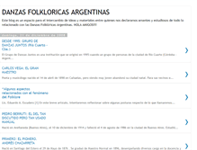 Tablet Screenshot of danzasfolkloricasargentinas-eduardo.blogspot.com