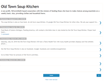 Tablet Screenshot of anoldtownsoupkitchen.blogspot.com