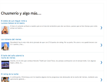 Tablet Screenshot of chusmerioyalgomas.blogspot.com