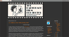 Desktop Screenshot of paperbackfilmprojector.blogspot.com