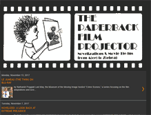 Tablet Screenshot of paperbackfilmprojector.blogspot.com