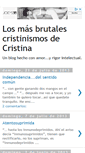 Mobile Screenshot of cristinismos.blogspot.com