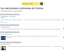 Tablet Screenshot of cristinismos.blogspot.com