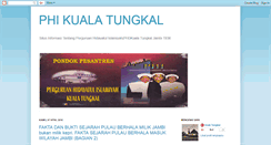 Desktop Screenshot of phi-kualatungkal.blogspot.com