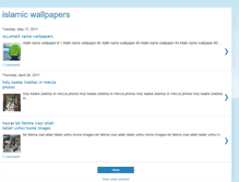 Tablet Screenshot of download-islamic-wallpapers.blogspot.com
