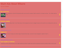 Tablet Screenshot of muchadoaboutwilsons.blogspot.com