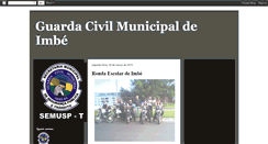 Desktop Screenshot of guardacivilmunicipaldeimbe.blogspot.com