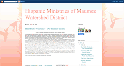 Desktop Screenshot of mwdhispanicministries.blogspot.com