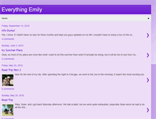 Tablet Screenshot of emily-everythingemily.blogspot.com