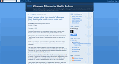 Desktop Screenshot of chambers4healthreform.blogspot.com