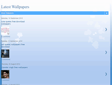 Tablet Screenshot of csrlatestwallpapers.blogspot.com
