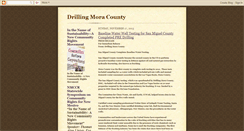 Desktop Screenshot of drillingmoracounty.blogspot.com