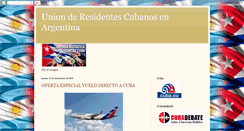 Desktop Screenshot of cubanosenargentinaurca.blogspot.com