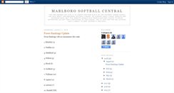 Desktop Screenshot of marlborosoftball.blogspot.com