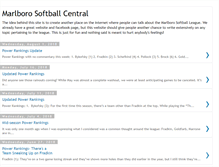 Tablet Screenshot of marlborosoftball.blogspot.com