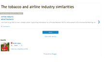Tablet Screenshot of airlineindusrtyadverts.blogspot.com