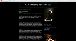 Desktop Screenshot of madartisticadventures.blogspot.com