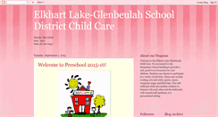 Desktop Screenshot of elgschildcare.blogspot.com