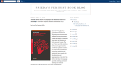 Desktop Screenshot of feministbook.blogspot.com