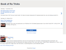Tablet Screenshot of book-of-ra-tricks.blogspot.com