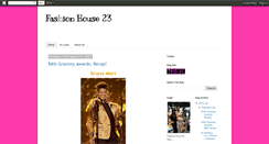 Desktop Screenshot of fashionhouse23.blogspot.com