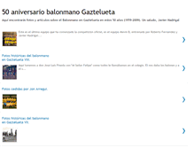 Tablet Screenshot of 50aniversariobalonmanogaztelueta.blogspot.com
