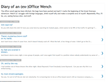 Tablet Screenshot of officewench.blogspot.com