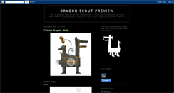 Desktop Screenshot of dragonscoutpreview.blogspot.com