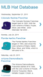 Mobile Screenshot of mlbhatdatabase.blogspot.com