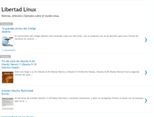 Tablet Screenshot of libertad-linux.blogspot.com