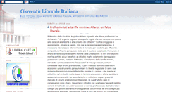 Desktop Screenshot of gioventuliberaleitaliana.blogspot.com