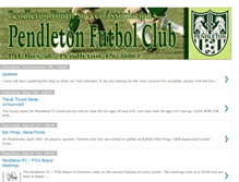 Tablet Screenshot of pendletonfc.blogspot.com