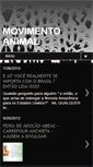 Mobile Screenshot of movimentoanimal.blogspot.com