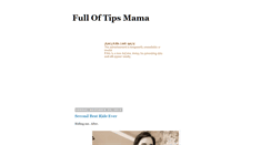 Desktop Screenshot of fulloftipsmama.blogspot.com