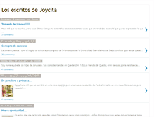 Tablet Screenshot of joycita.blogspot.com