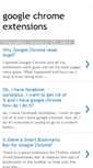 Mobile Screenshot of google-chrome-extensions.blogspot.com