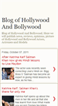 Mobile Screenshot of hollywood-bollywood-blog.blogspot.com