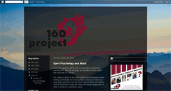 Desktop Screenshot of 160project.blogspot.com