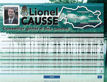 Tablet Screenshot of lionelcausse.blogspot.com