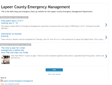 Tablet Screenshot of lcemergencymanagement.blogspot.com