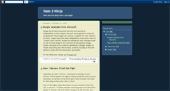 Desktop Screenshot of halo3ninja.blogspot.com