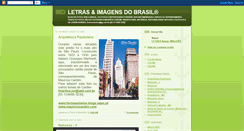 Desktop Screenshot of letrasimagensdobrasil.blogspot.com