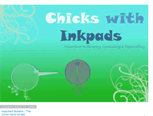 Tablet Screenshot of chickswithinkpads.blogspot.com