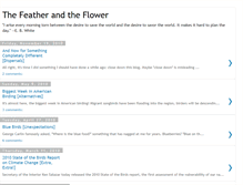 Tablet Screenshot of featherflower.blogspot.com