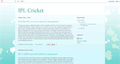 Desktop Screenshot of iplcricket-sumit.blogspot.com