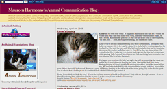 Desktop Screenshot of animalcommunicationnews.blogspot.com