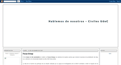 Desktop Screenshot of civil-udec.blogspot.com